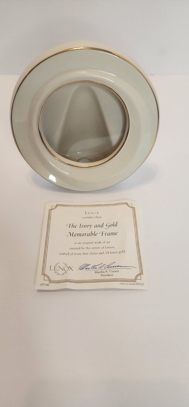 lenox photo frame